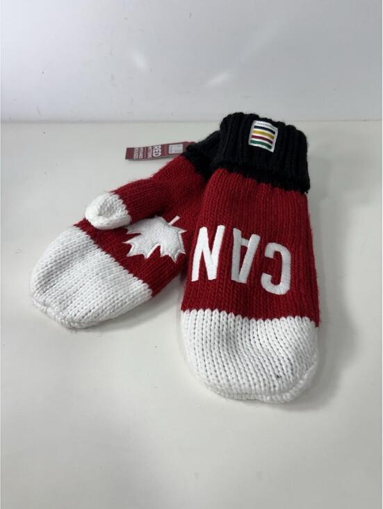 Other - Hudson's Bay Team Canada Mittens  Olympics Black White Red Adult Small/Medium SZ